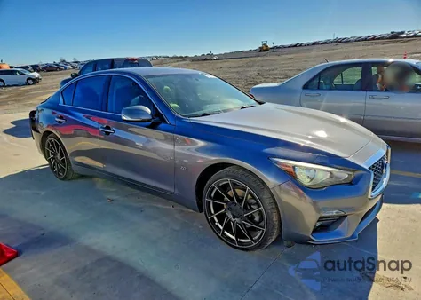 2019 Infiniti Q50 Pure z USA, uszkodzony, nr VIN JN1CV7AP9KM110014